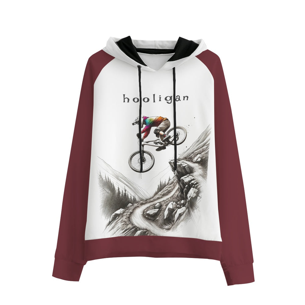 All-Over Print Men's Raglan Pullover Hoodie | Interlock