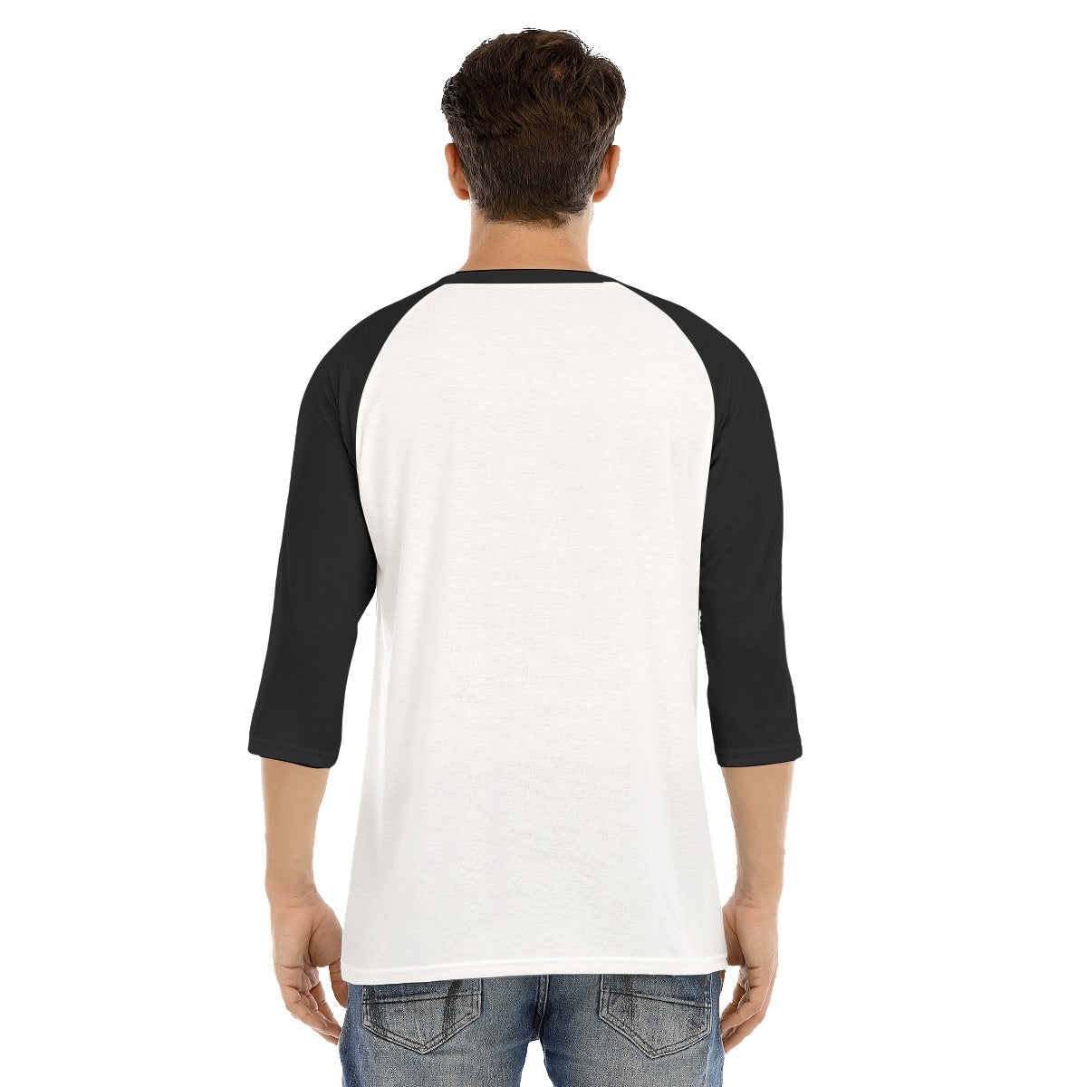 All-Over Print Men's O-neck Raglan Sleeve T-shirt