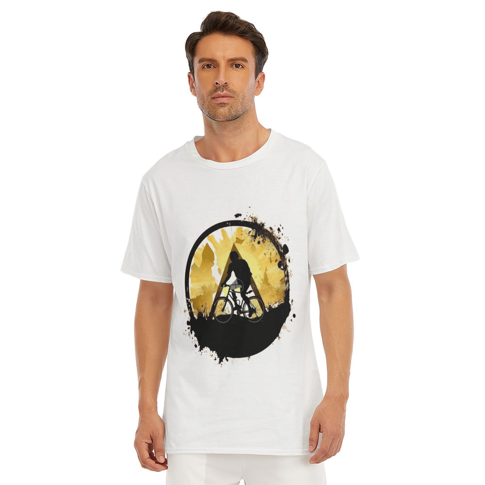 All-Over Print Men's O-Neck T-Shirt | 190GSM Cotton