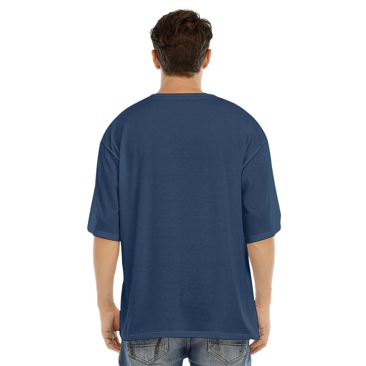 All-Over Print Men's O-neck T-shirt With Half Sleeve