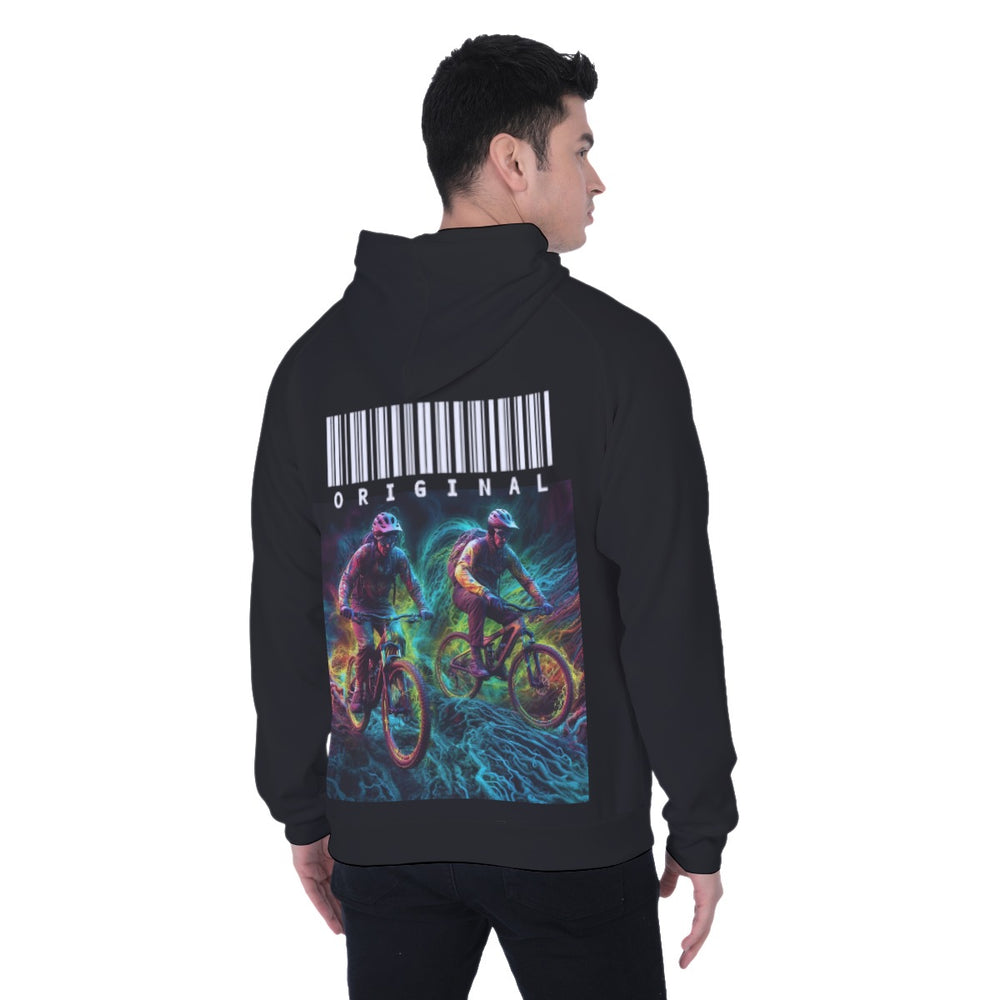 All-Over Print Men's Heavy Fleece Raglan Hoodie