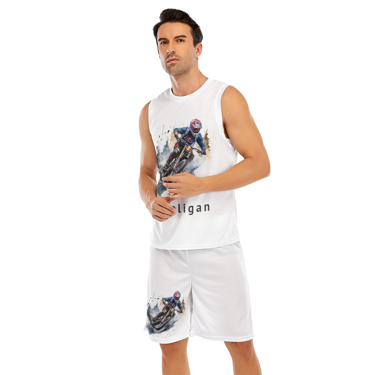 All-Over Print Men's Basketball Suit