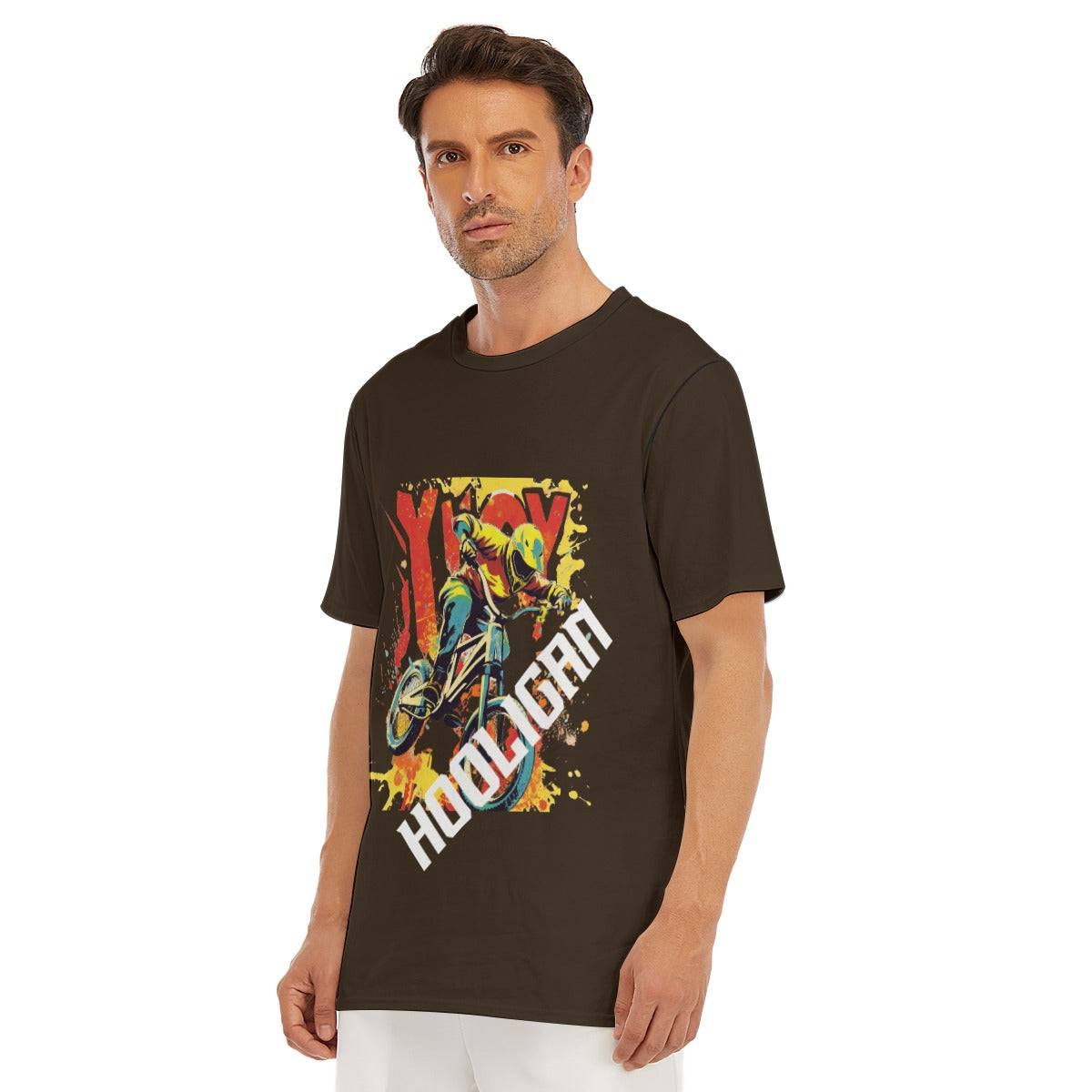 All-Over Print Men's O-Neck T-Shirt | 190GSM Cotton