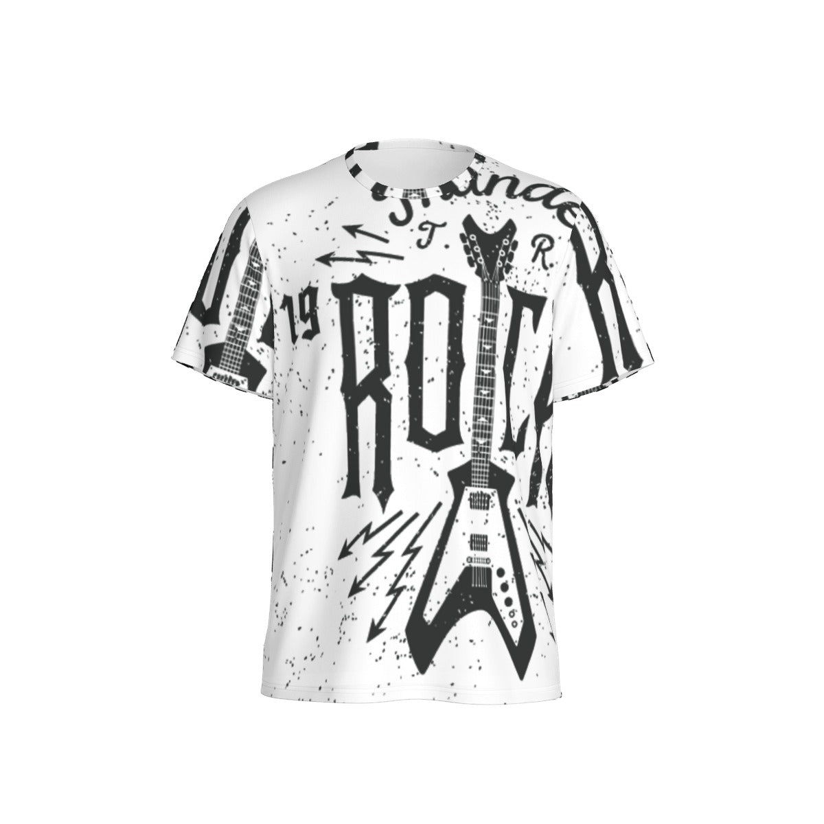 All-Over Print Men's O-Neck Sports T-Shirt