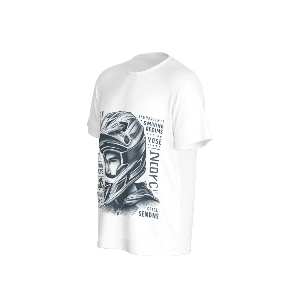 All-Over Print Men's O-Neck Sports T-Shirt