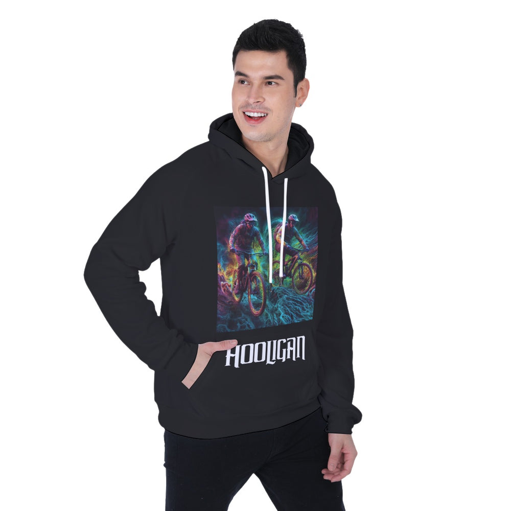 All-Over Print Men's Heavy Fleece Raglan Hoodie