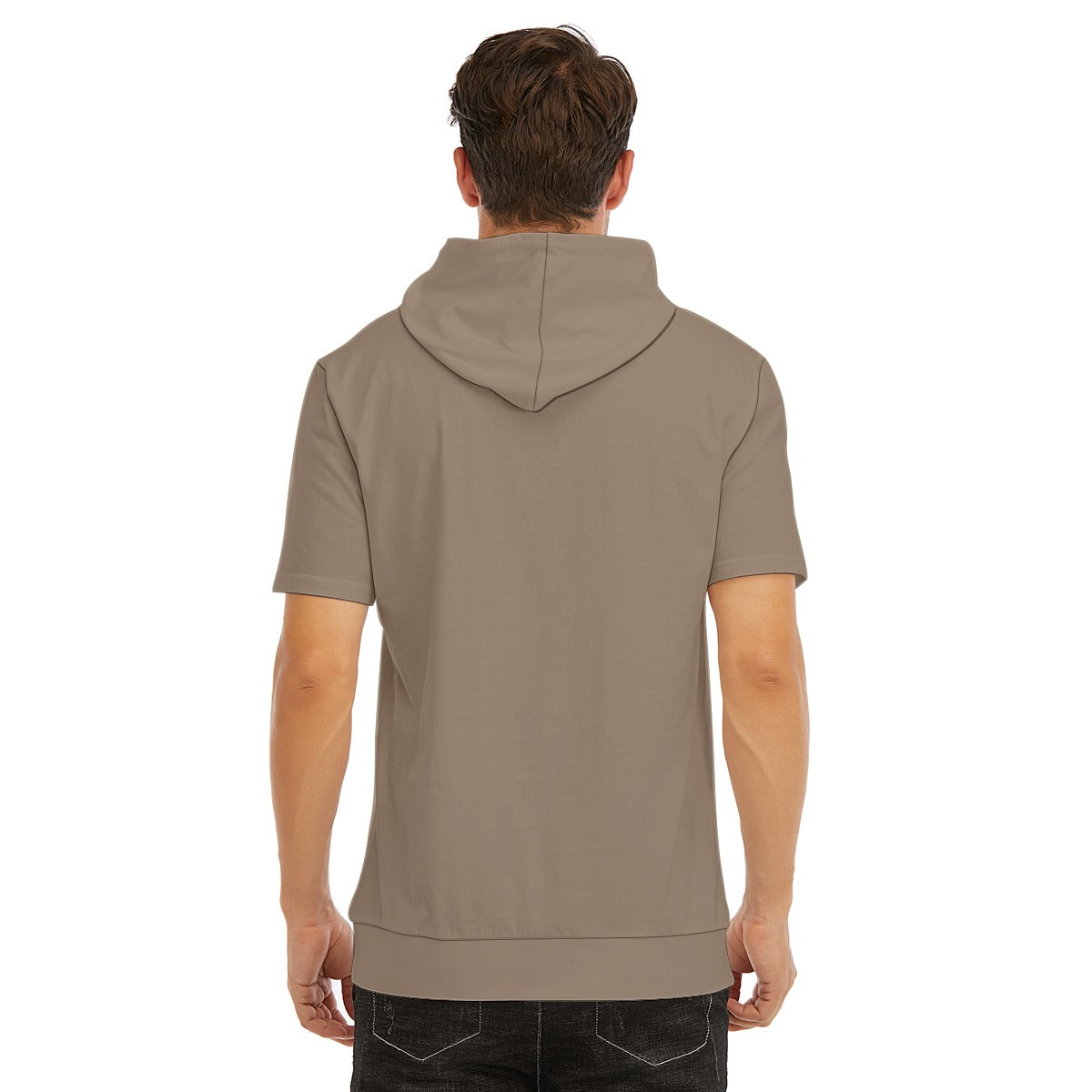 All-Over Print Men's T-Shirt With Hood | 190GSM Cotton