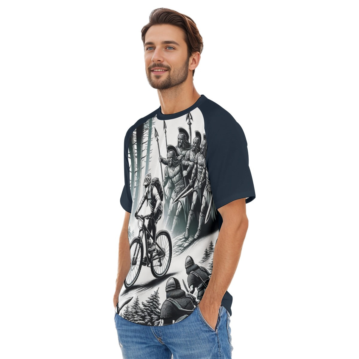 All-Over Print Men's O-neck Short Sleeve T-shirt