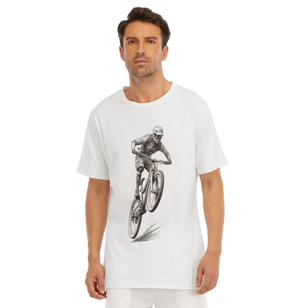 All-Over Print Men's O-Neck T-Shirt | 190GSM Cotton