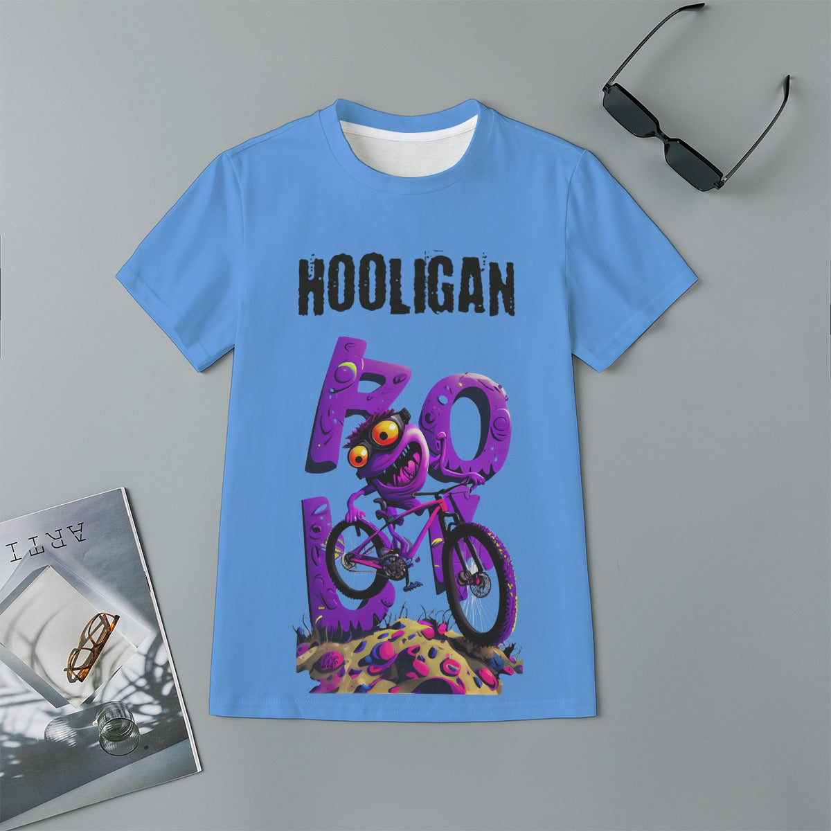 All-Over Print Children's Short-Sleeve T-Shirt | 180GSM Cotton