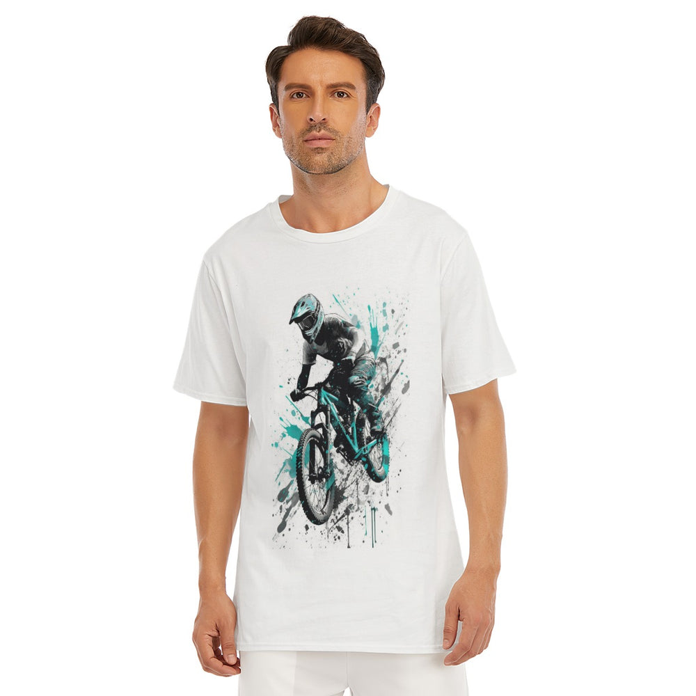 All-Over Print Men's O-Neck T-Shirt | 190GSM Cotton