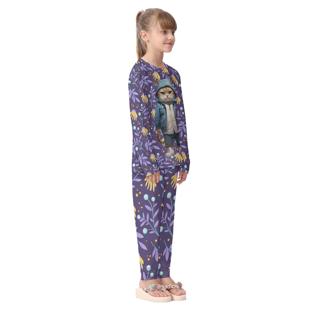 All-Over Print Kid's Pajamas Set