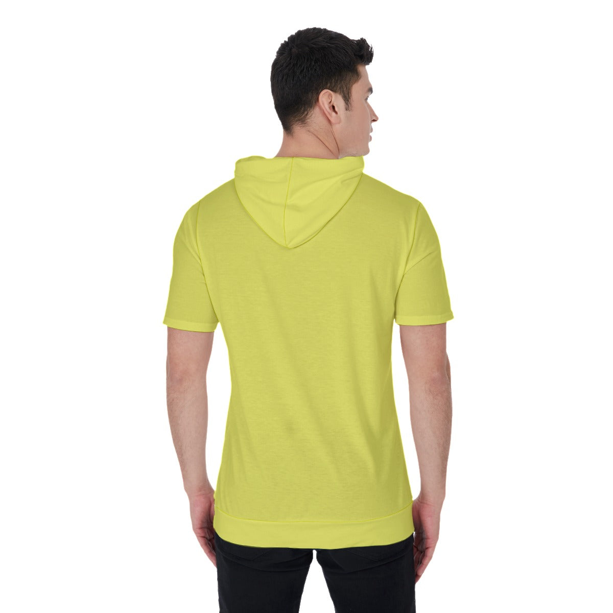 All-Over Print Men's Short Sleeve Hoodie T-Shirt