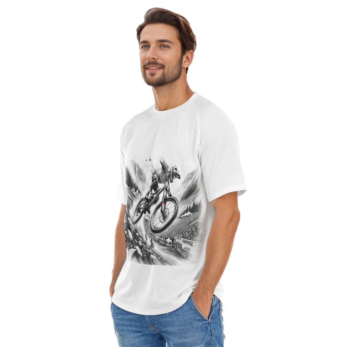 All-Over Print Men's O-neck Short Sleeve T-shirt