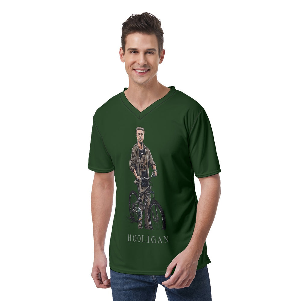 All-Over Print Men's V-Neck T-Shirt