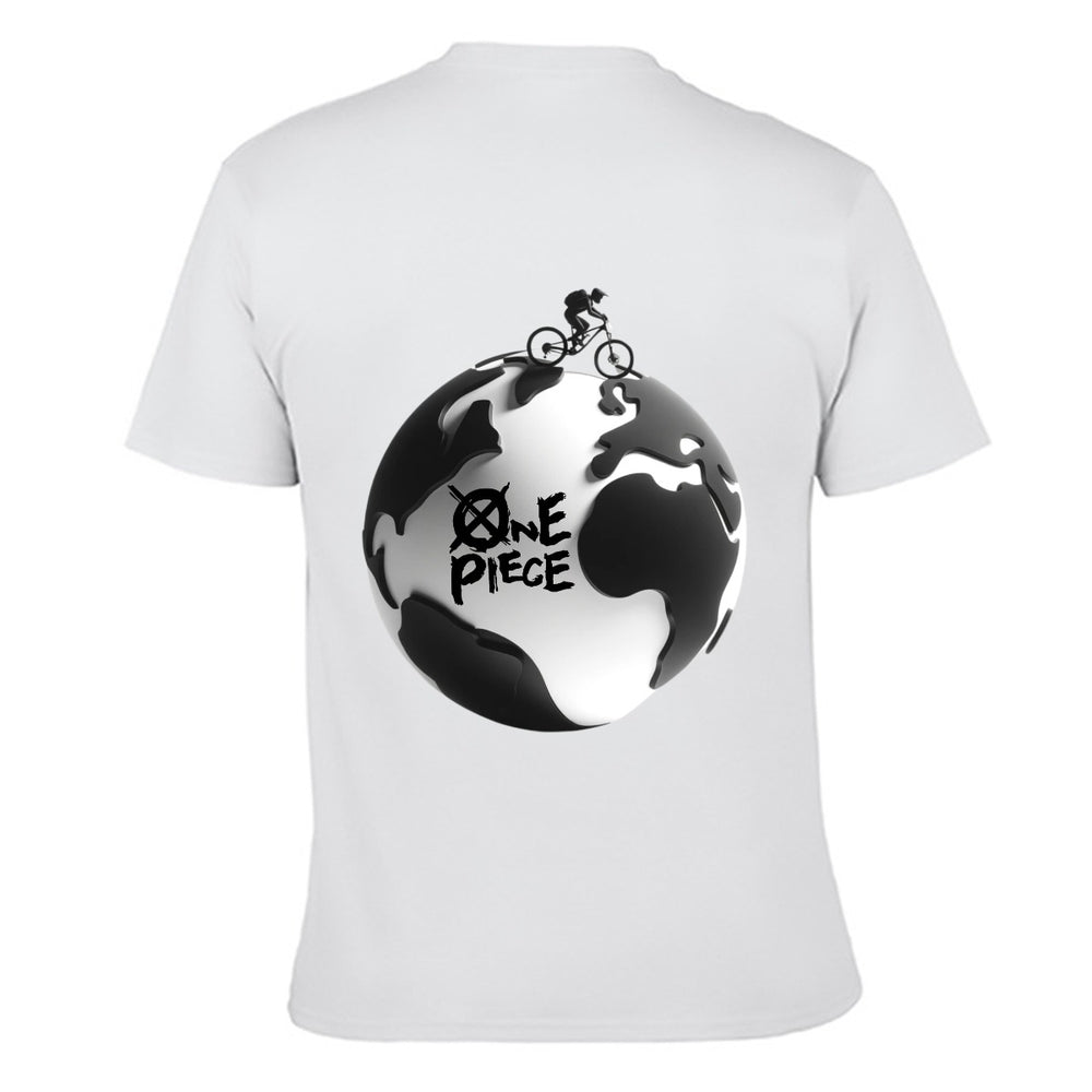 Men's Double Side Printing O-neck T-shirt | Gildan 180GSM Cotton (DTG)