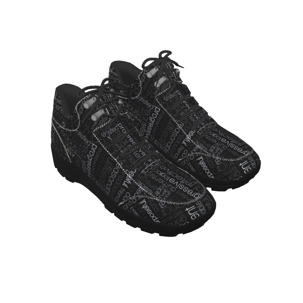 All-Over Print Men's Hiking Shoes