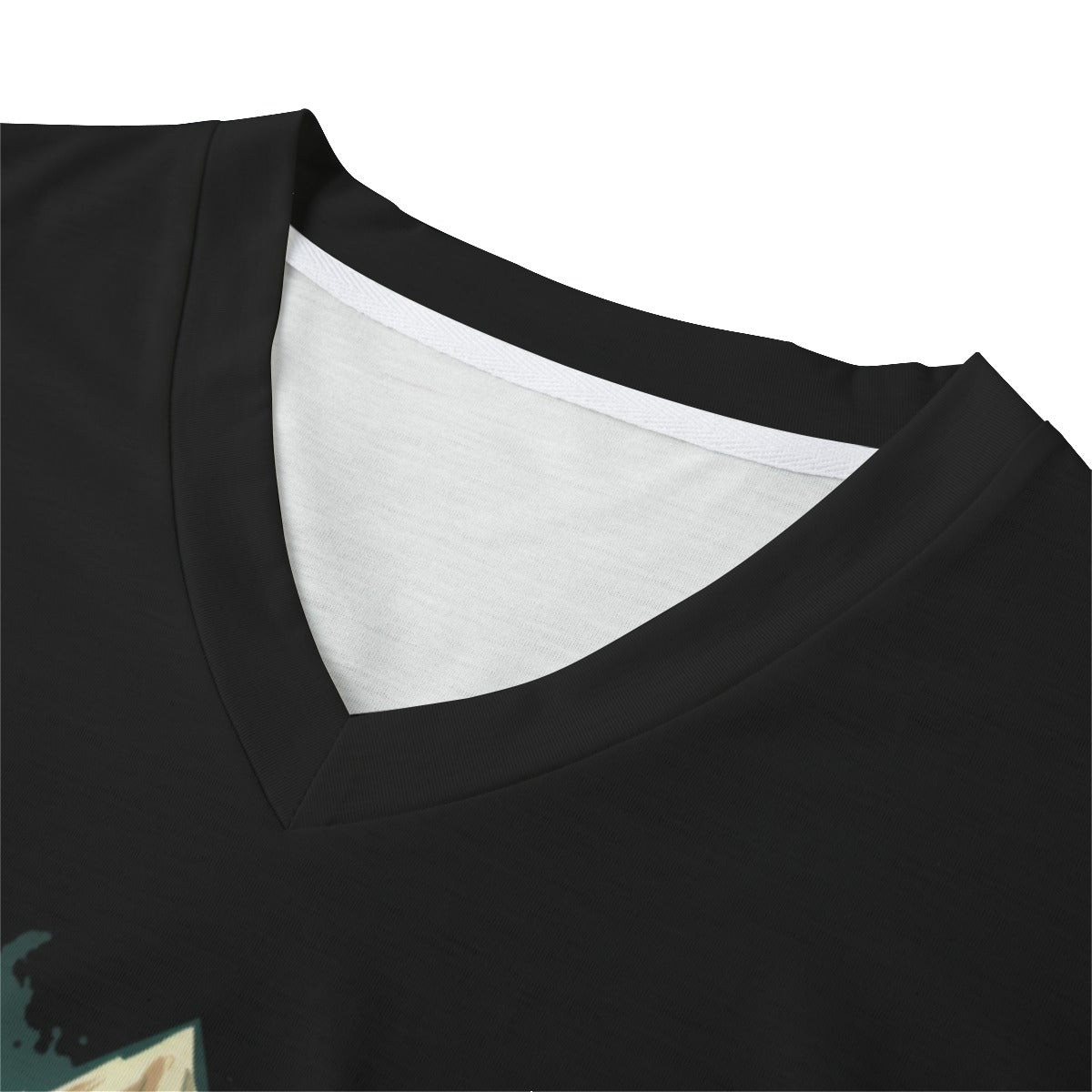 Eco-friendly All-over Print Men's V-neck T-Shirt