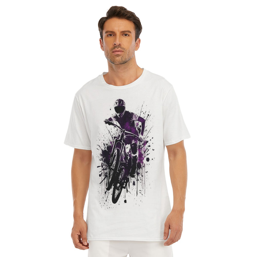 All-Over Print Men's O-Neck T-Shirt | 190GSM Cotton