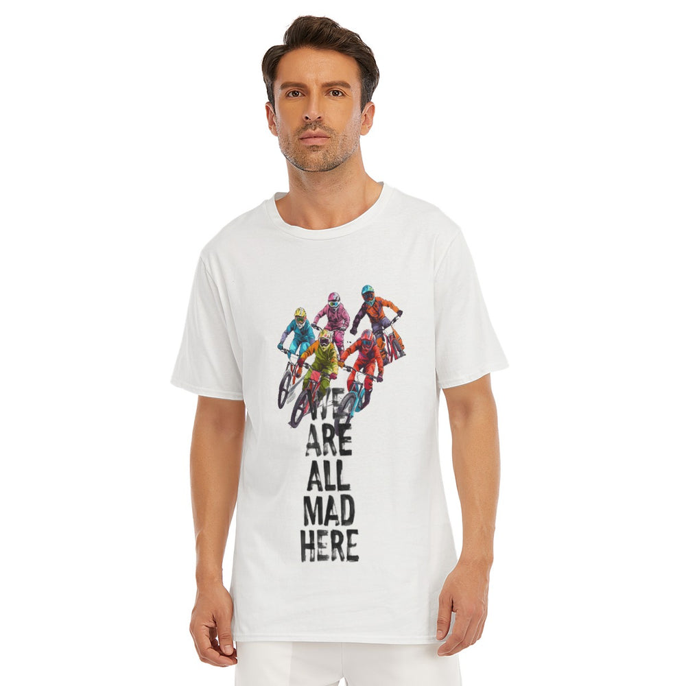 All-Over Print Men's O-Neck T-Shirt | 190GSM Cotton