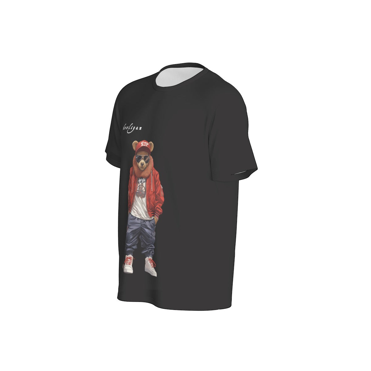 All-Over Print Men's O-Neck Sports T-Shirt