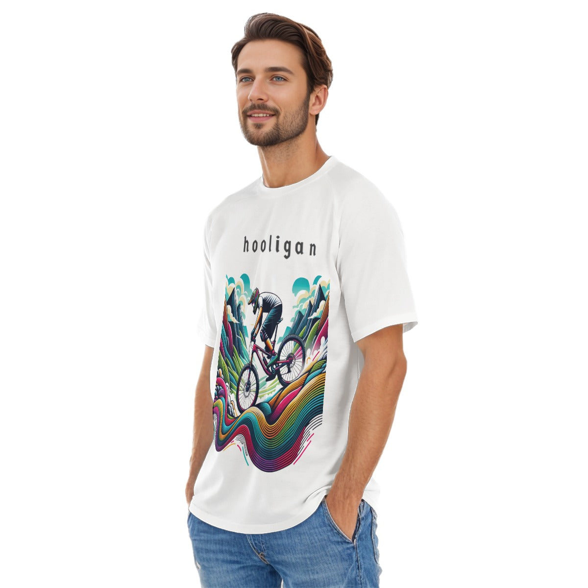 All-Over Print Men's O-neck Short Sleeve T-shirt