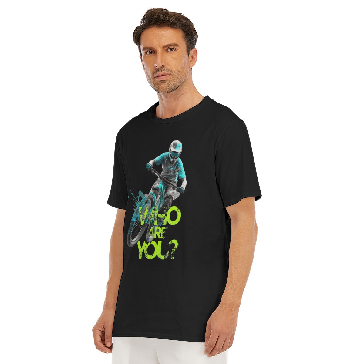 All-Over Print Men's O-Neck T-Shirt | 190GSM Cotton