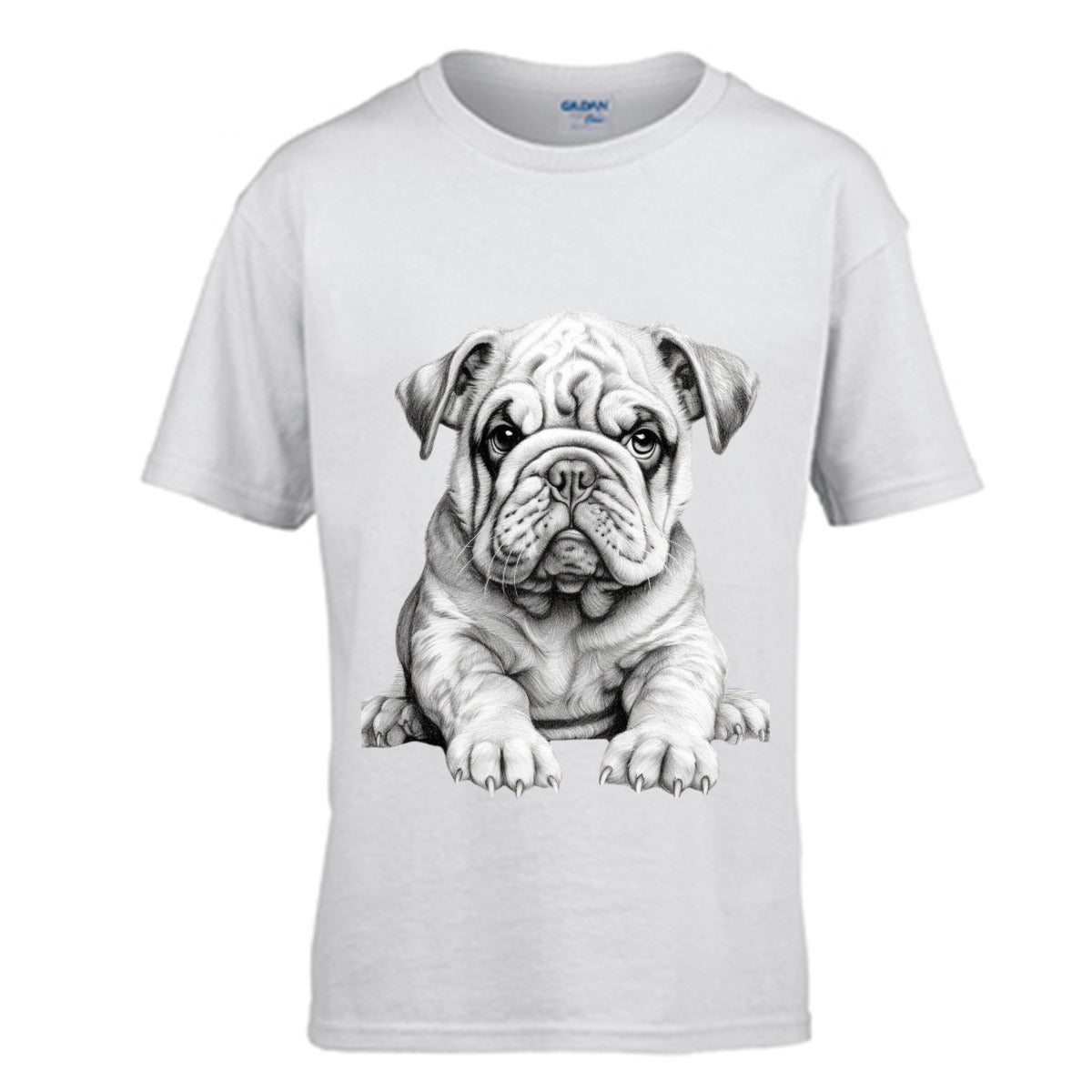 Kid's Single Side Printing Crew Neck T-shirt | Gildan 150GSM Cotton (DTG)
