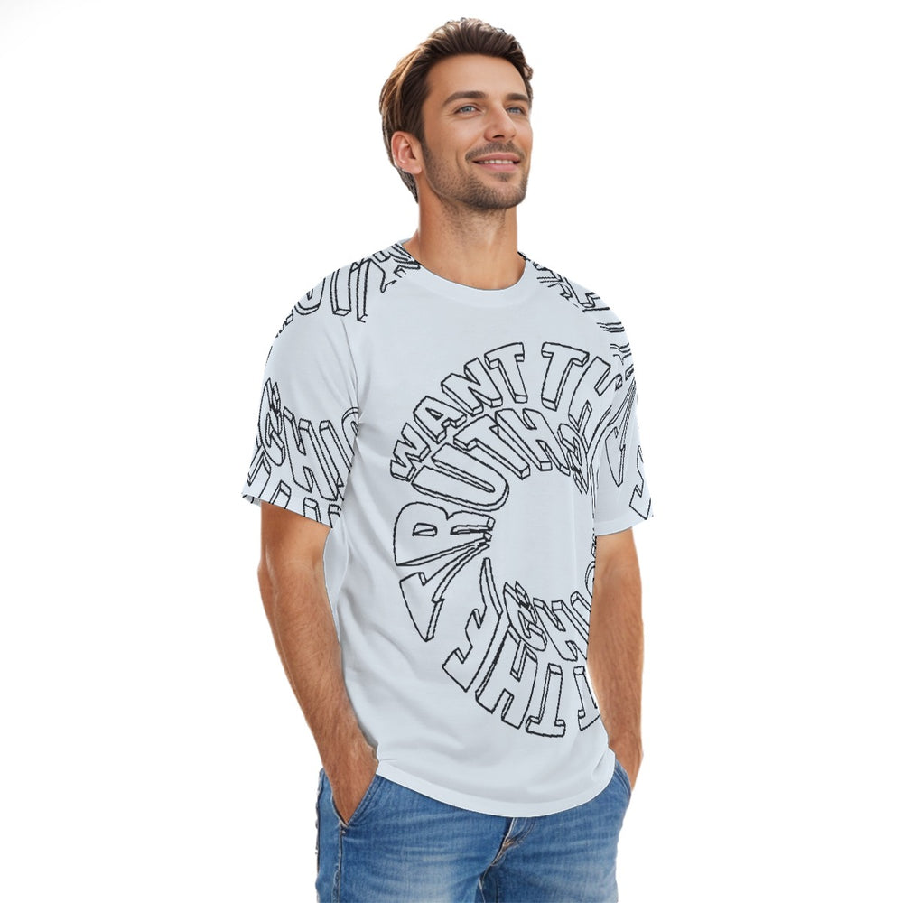 All-Over Print Men's O-neck Short Sleeve T-shirt