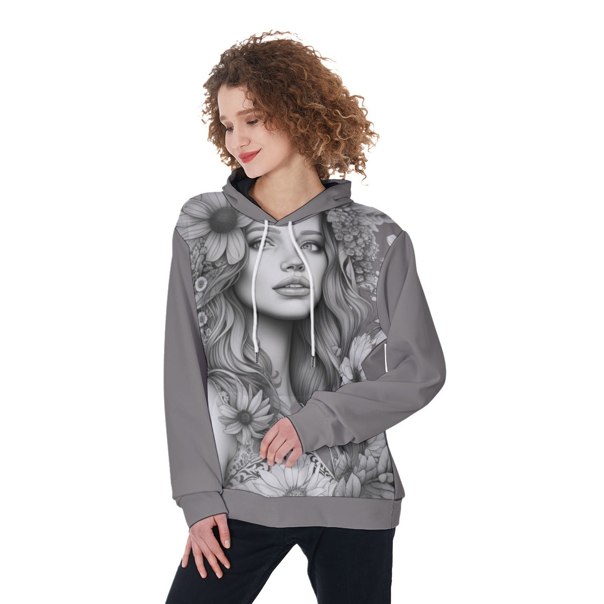 All-Over Print Women's Pullover Hoodie