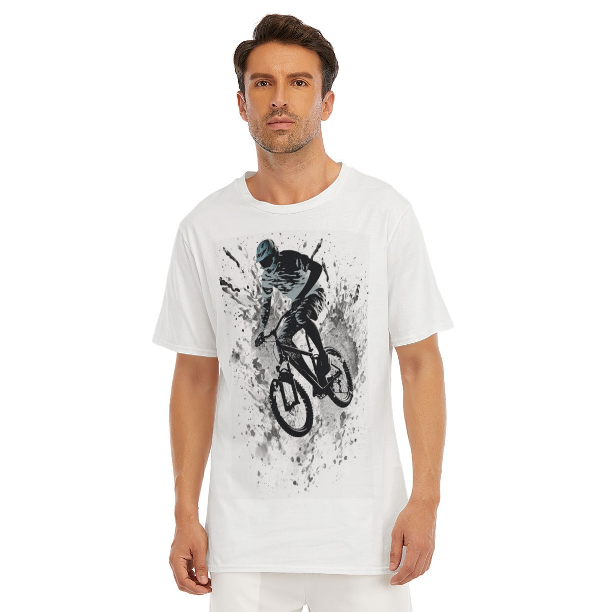 All-Over Print Men's O-Neck T-Shirt | 190GSM Cotton