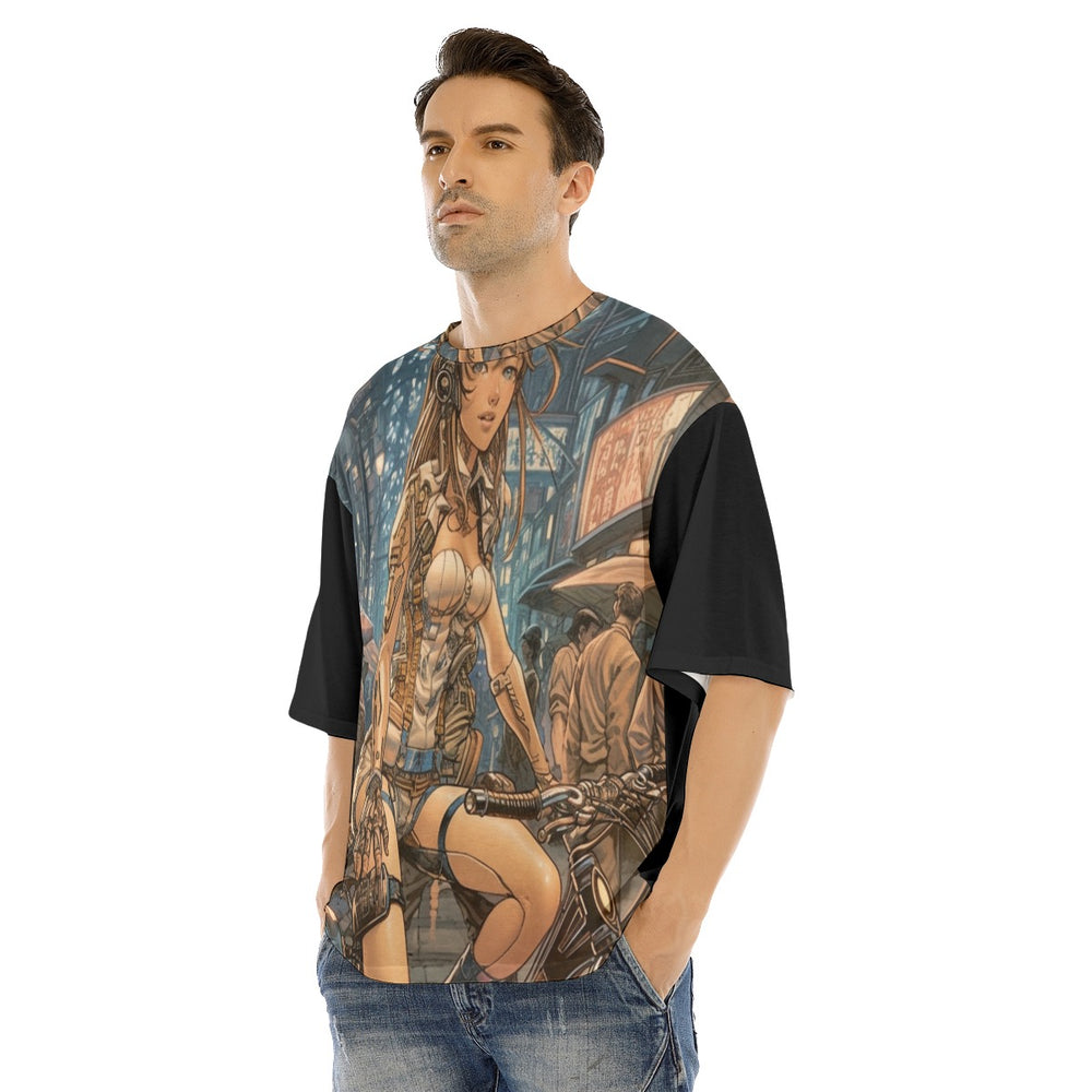 All-Over Print Men's O-neck T-shirt With Half Sleeve