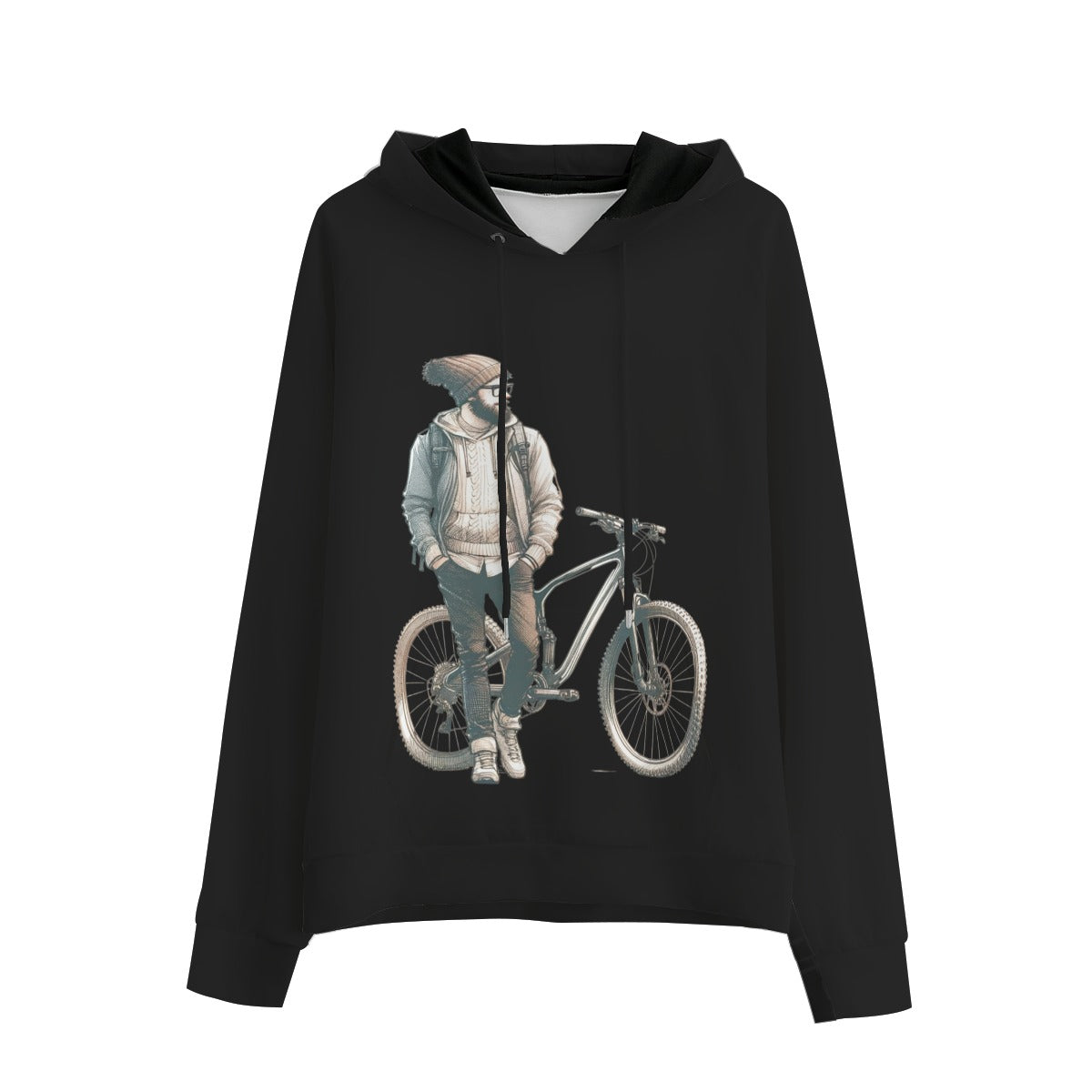 All-Over Print Men's Raglan Pullover Hoodie | Interlock