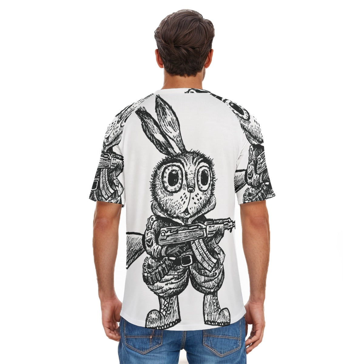 All-Over Print Men's O-neck Short Sleeve T-shirt