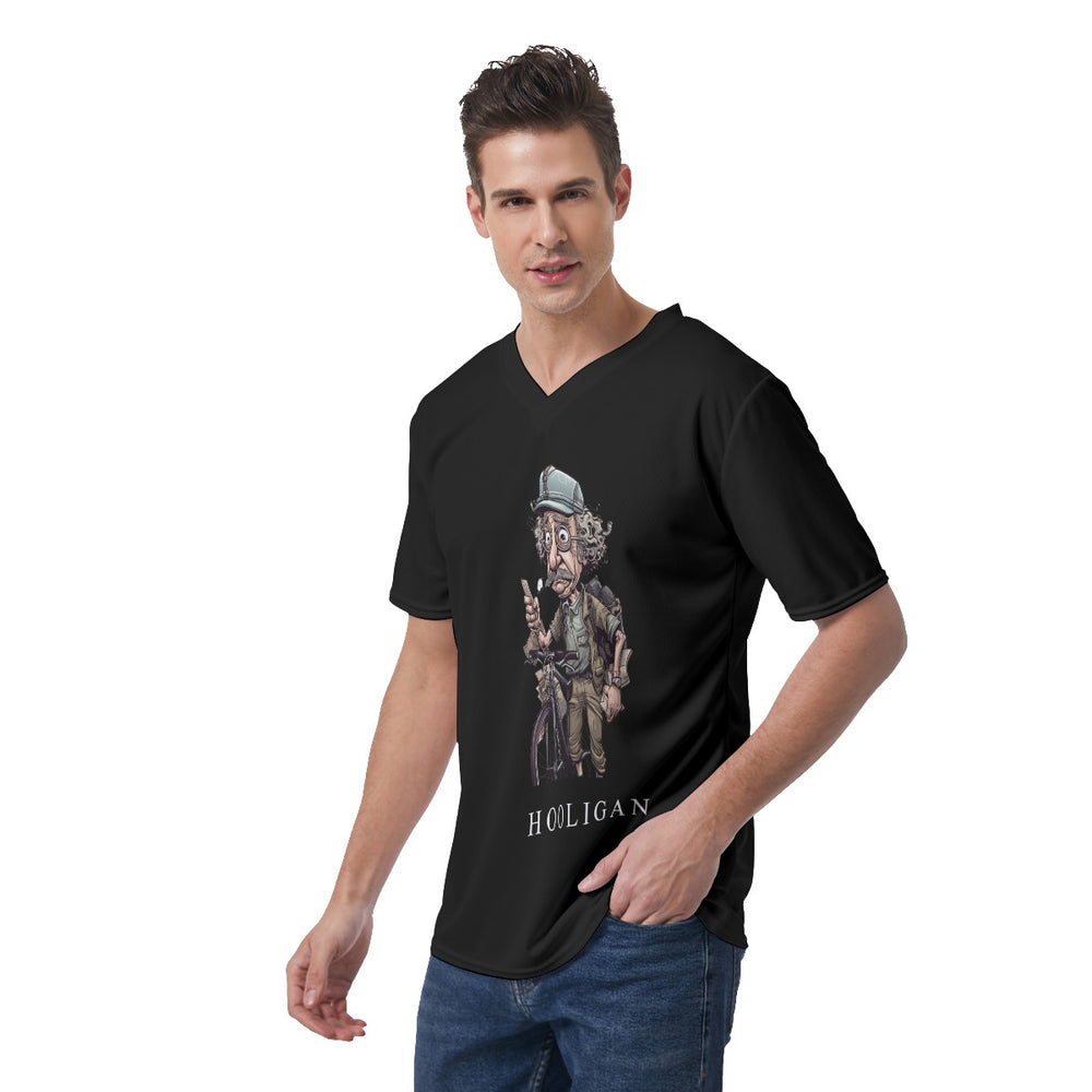 All-Over Print Men's V-Neck T-Shirt