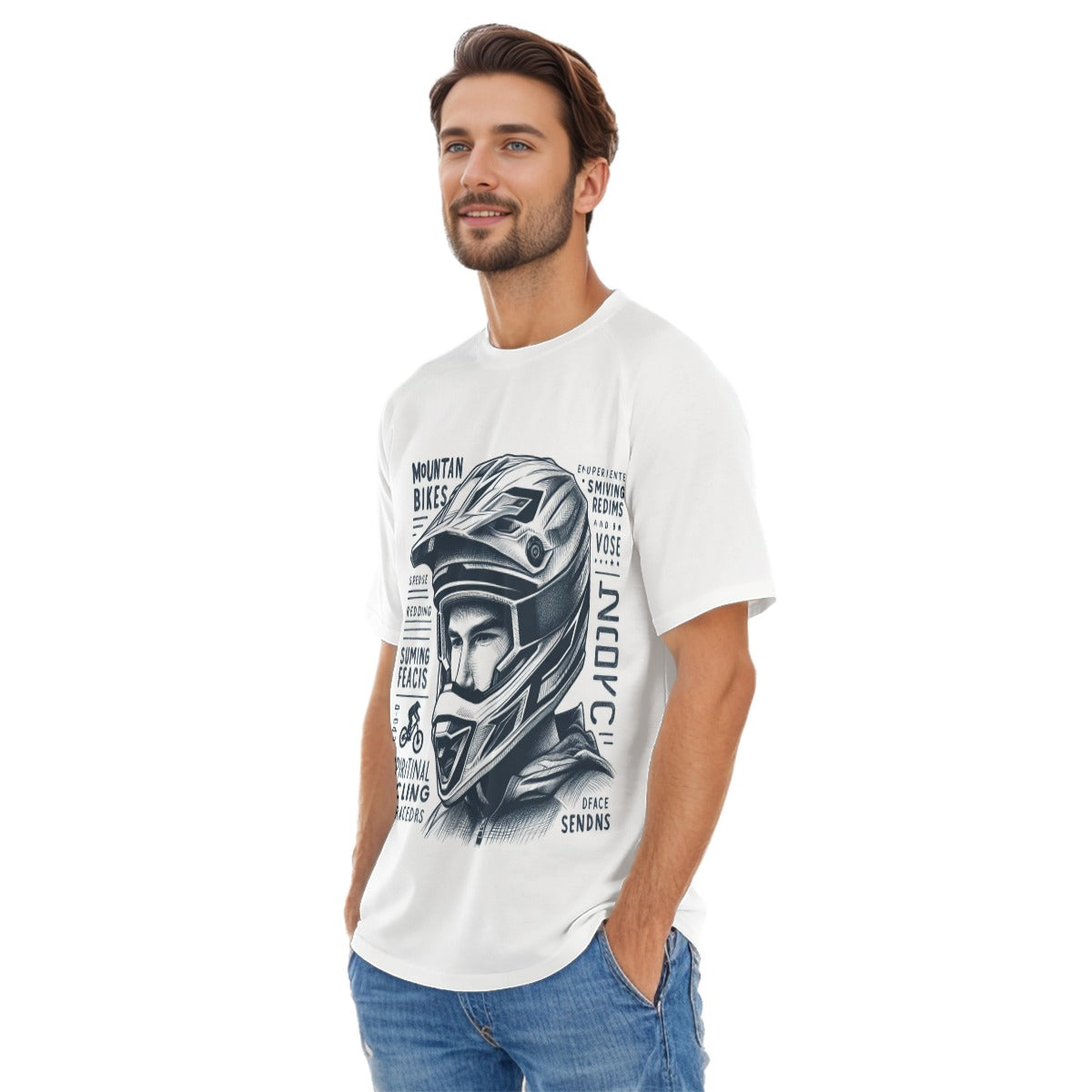 All-Over Print Men's O-neck Short Sleeve T-shirt