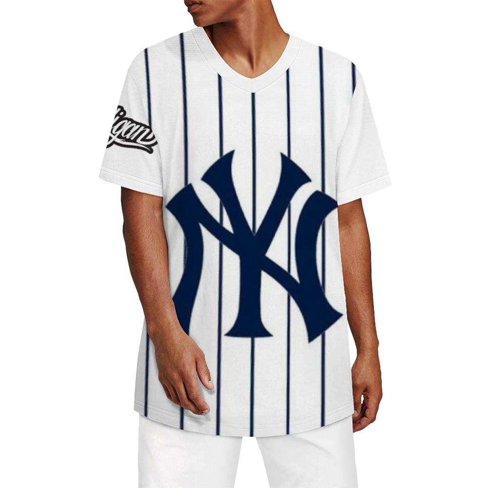 Custom All Over Print Baseball Jersey Sports T-Shirts Fashion Tees