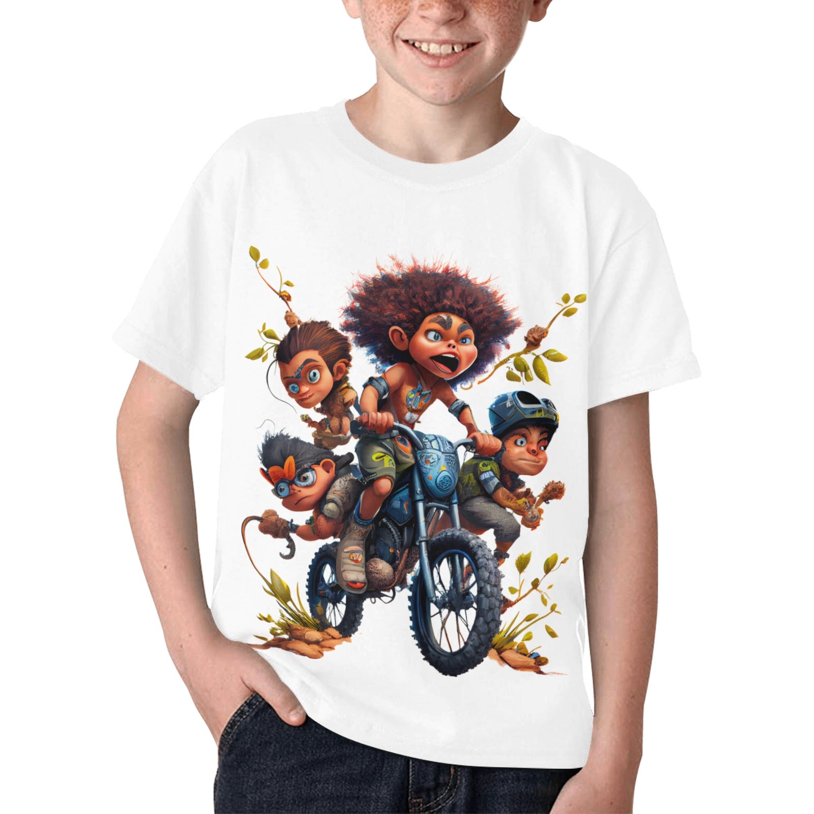 Kids' All Over Print T-shirt(ModelT65)