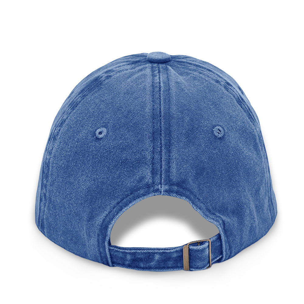 Custom Embroidery Hat Multicolor Unisex Adjustable Wash Cotton Baseball Cap
