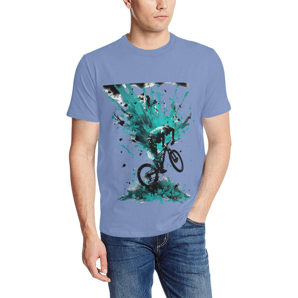 Men's All Over Print T-shirt(Model T63)