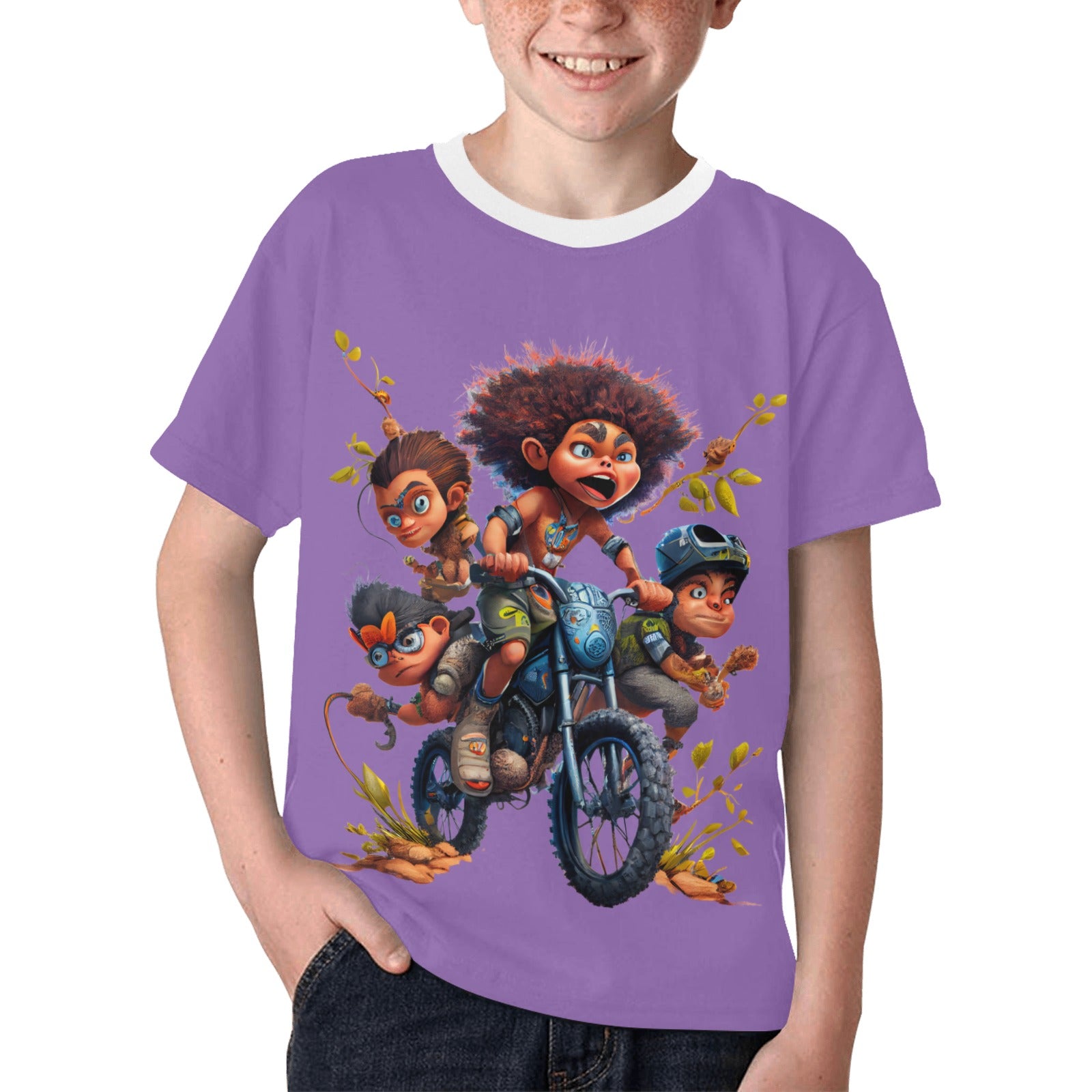 Kids' All Over Print T-shirt(ModelT65)