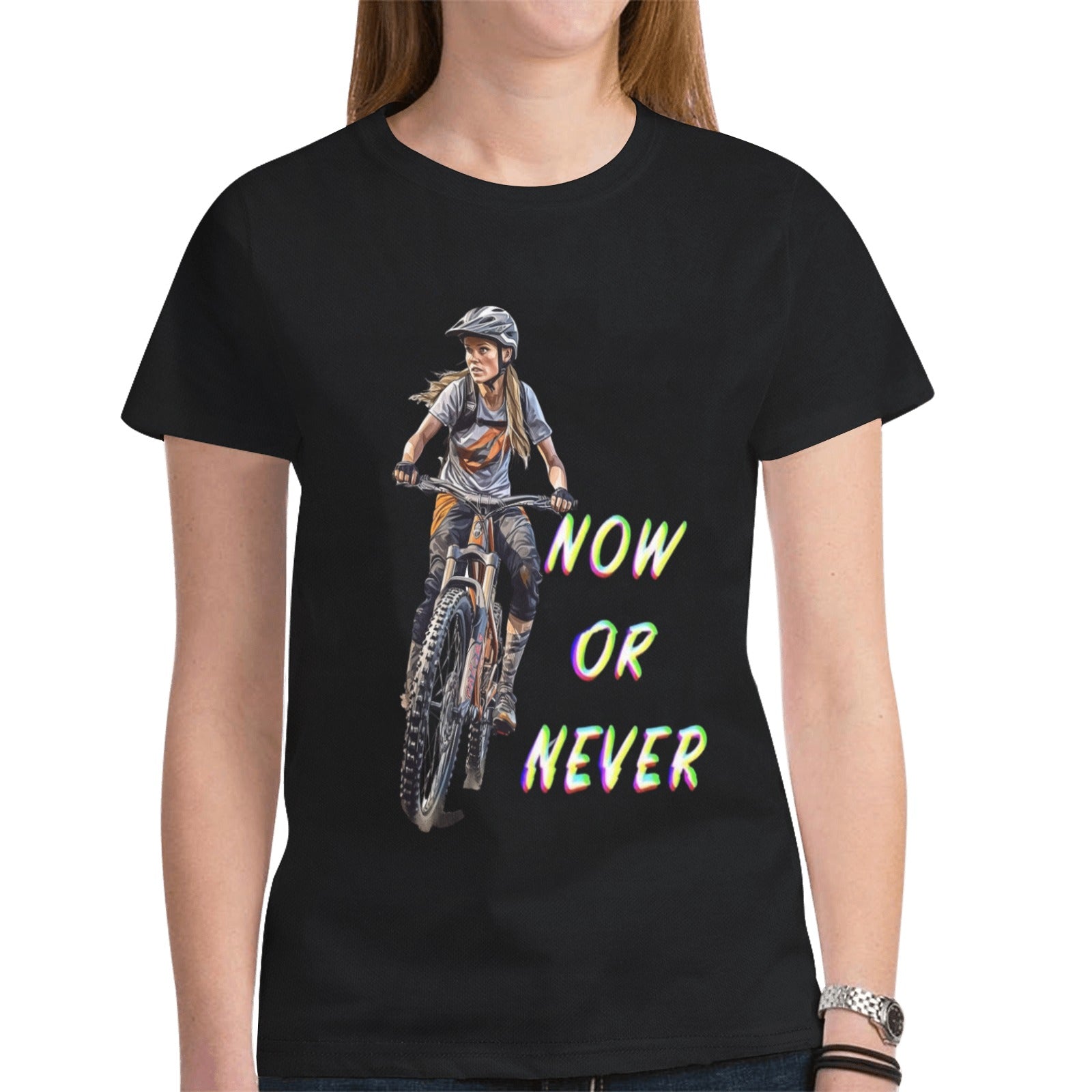 Women's All Over Print Mesh Cloth T-shirt (Model T45)