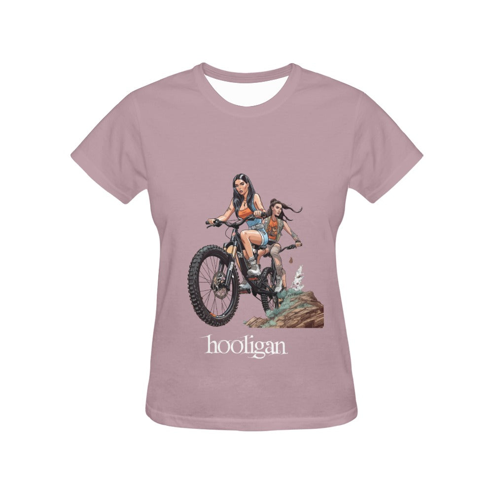 Women's All Over Print T-shirt (USA Size) (T40)