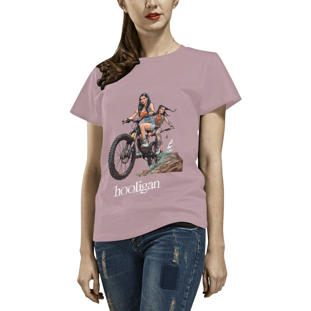 Women's All Over Print T-shirt (USA Size) (T40)