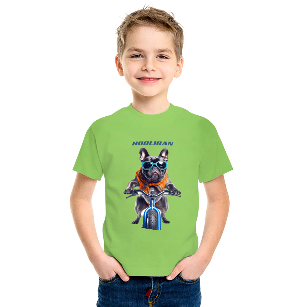 Customizable Children's Short Sleeve T-Shirt Offset Heat Transfer Print | Gildan 76000B