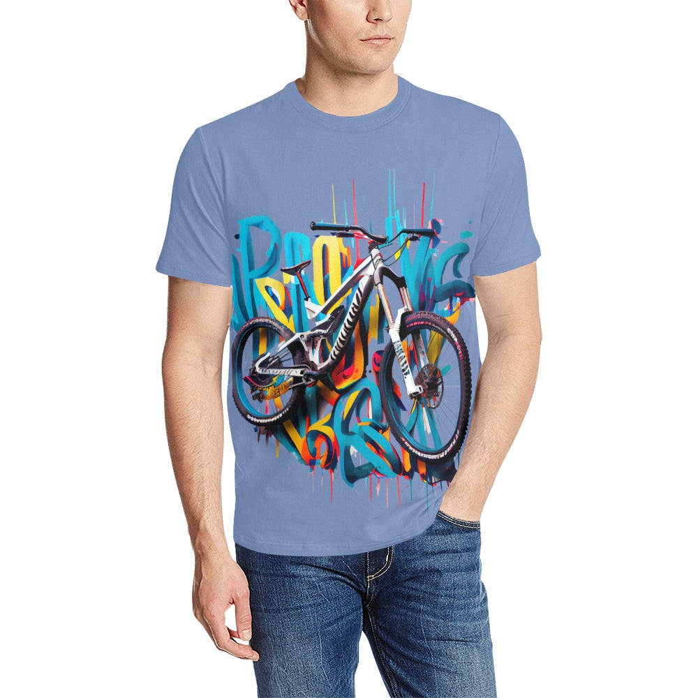 Men's All Over Print T-shirt(Model T63)