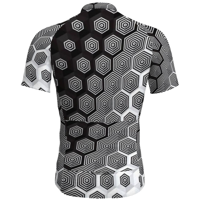 All Over Print Men's Cycling Shirt Custom Activewear Cycling Top