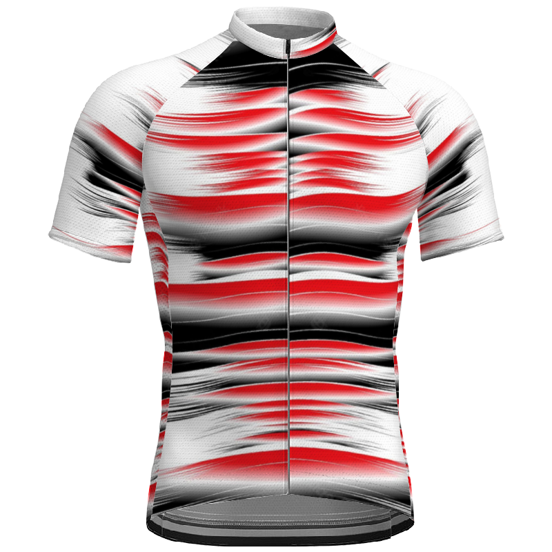 All Over Print Men's Cycling Shirt Custom Activewear Cycling Top