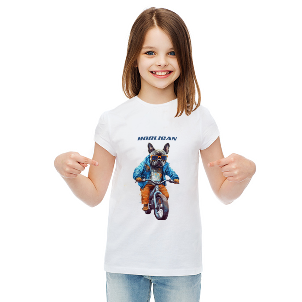 Customizable Children's Short Sleeve T-Shirt Offset Heat Transfer Print | Gildan 76000B