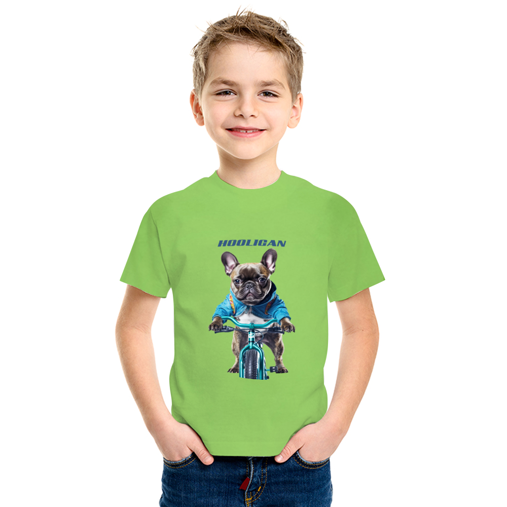 Customizable Children's Short Sleeve T-Shirt Offset Heat Transfer Print | Gildan 76000B